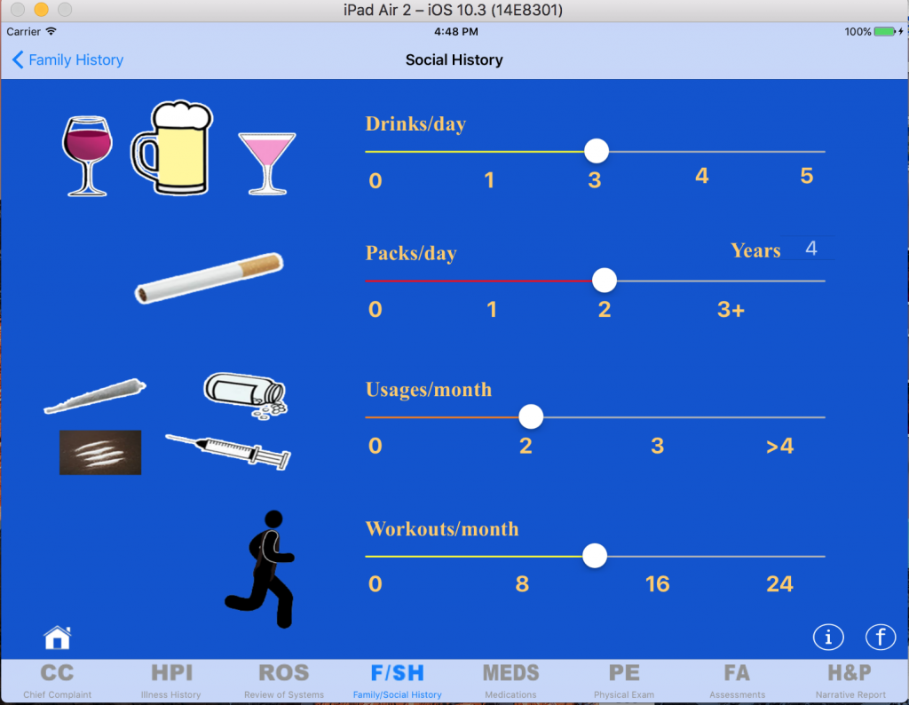 7 Social History View